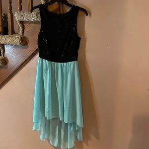 B Darlin high-low Juniors dress, size 7/8.